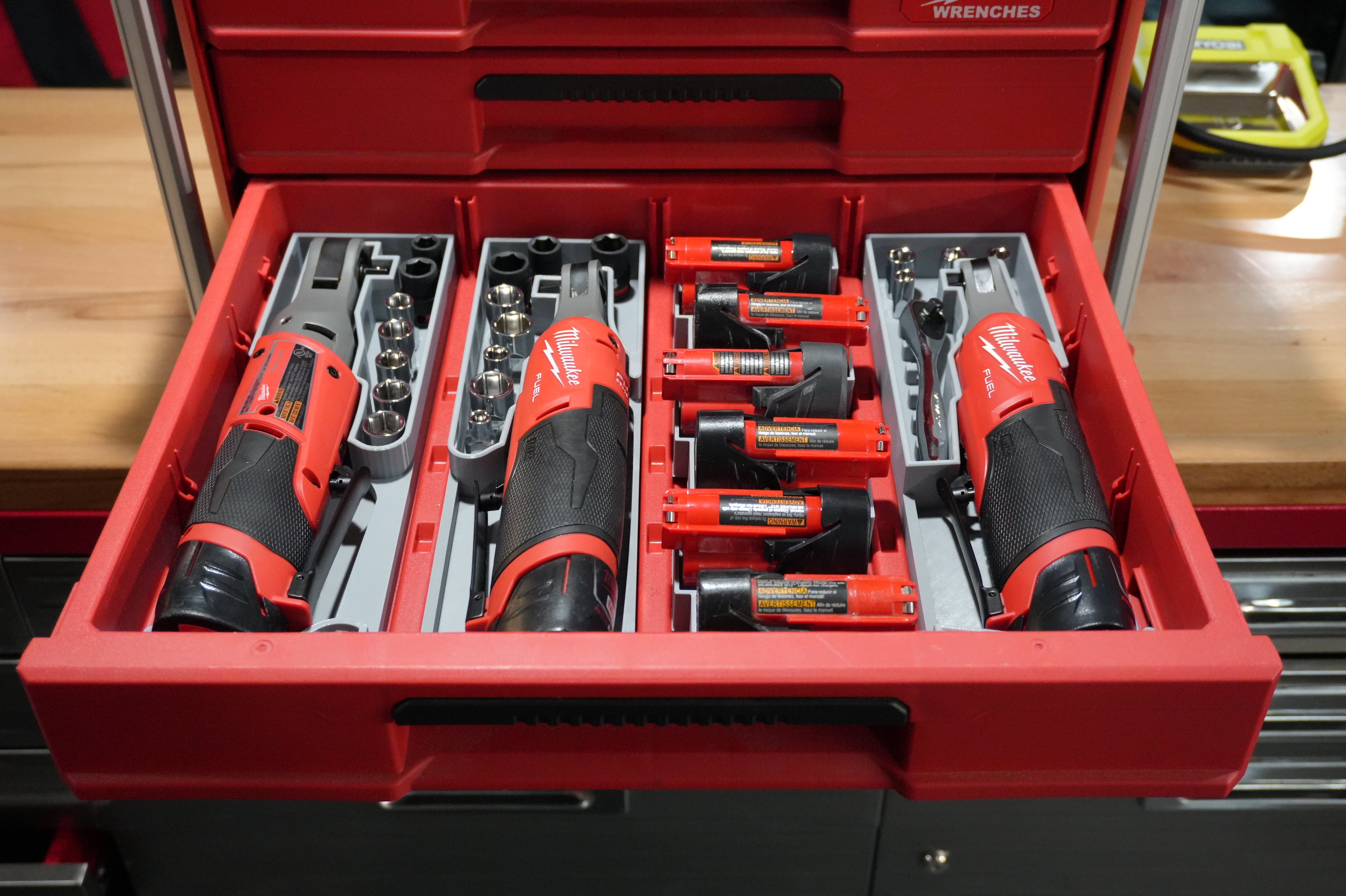 Packout 4-Drawer Inserts - Single Barrel D4 Collection – 10-Spot Tools