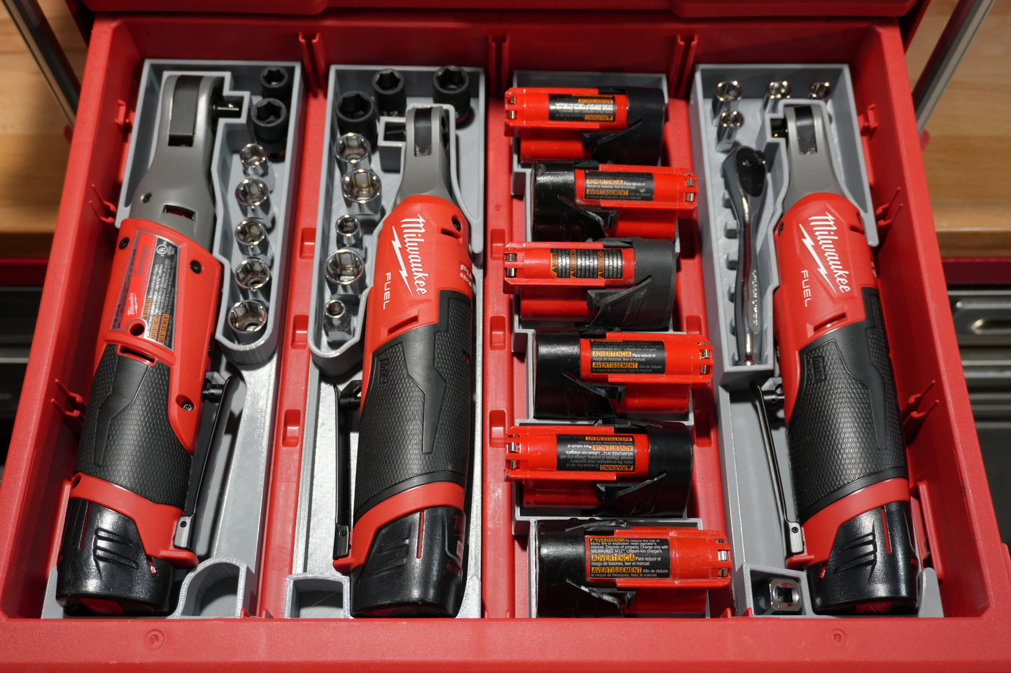 Packout 4-Drawer Inserts - Single Barrel D4 Collection