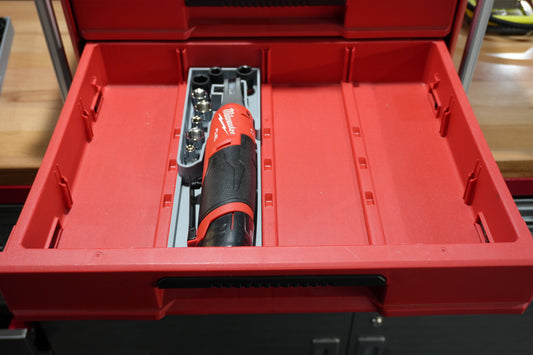 Packout 4-Drawer Insert for M12 FUEL 3/8" High Speed Ratchet - Single Barrel D4 Collection (MR2567 D4)