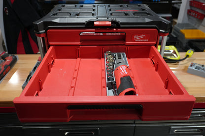 Packout 4-Drawer Insert for M12 FUEL 1/2" Ratchet - Single Barrel D4 Collection (MR2558 D4)