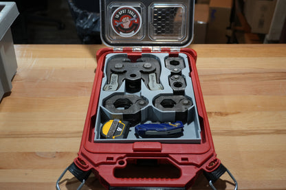 Packout Low Profile Organizer Insert for Ridgid V1 Pivoting Press Ring Kit (RV1 LP)