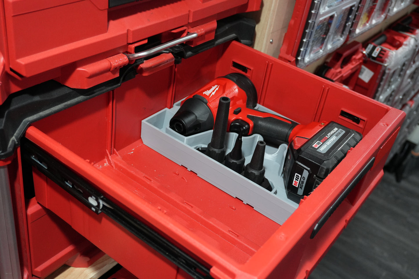Packout 2-Drawer Insert For M18 Precision Blower (MPB D)