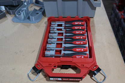 Packout Inserts for Milwaukee SAE Nut Drivers (MNDs)