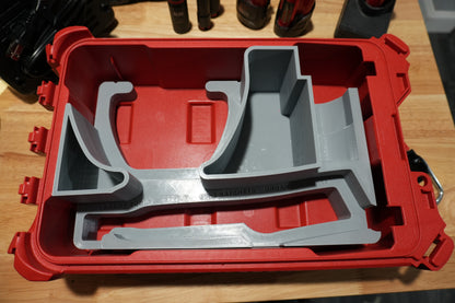 Packout Organizer Insert for NEW M12 Ratchets and Charger (MRg2 O)