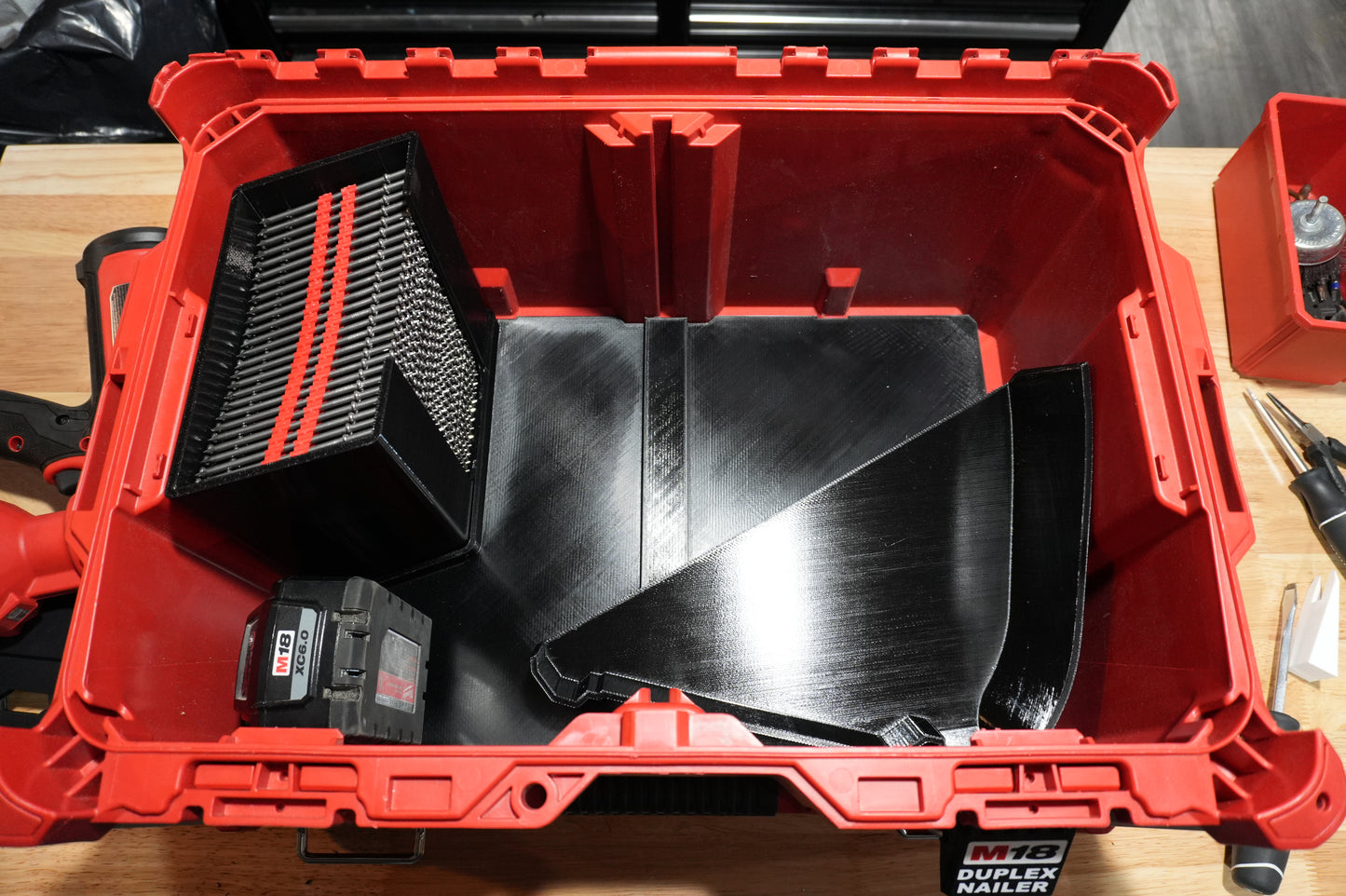 Packout Tool Box Insert for M18 Duplex Nailer (MDN)