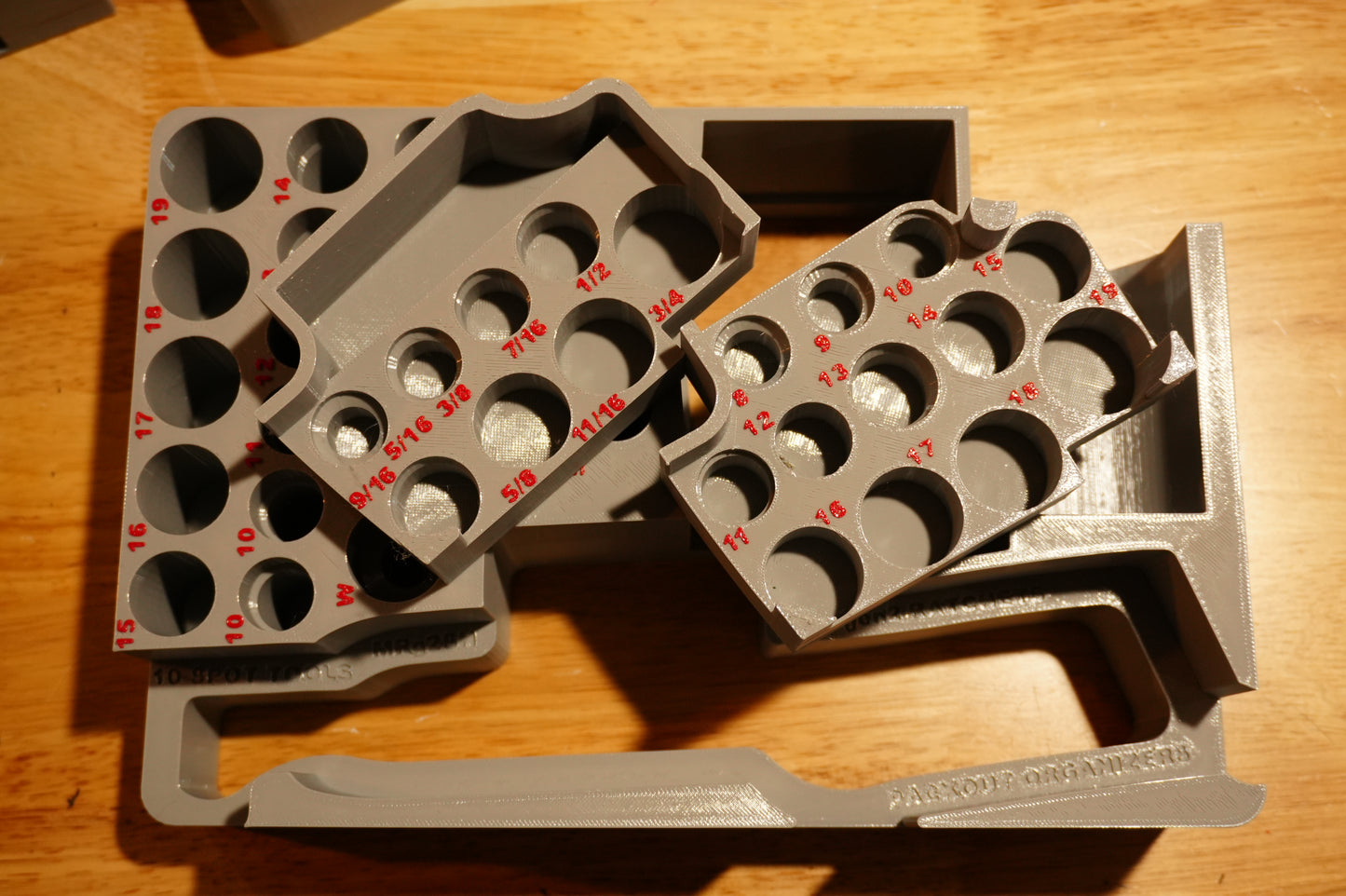 Packout Organizer Insert for NEW M12 Ratchets and Impact Socket Set (MRg2SH)