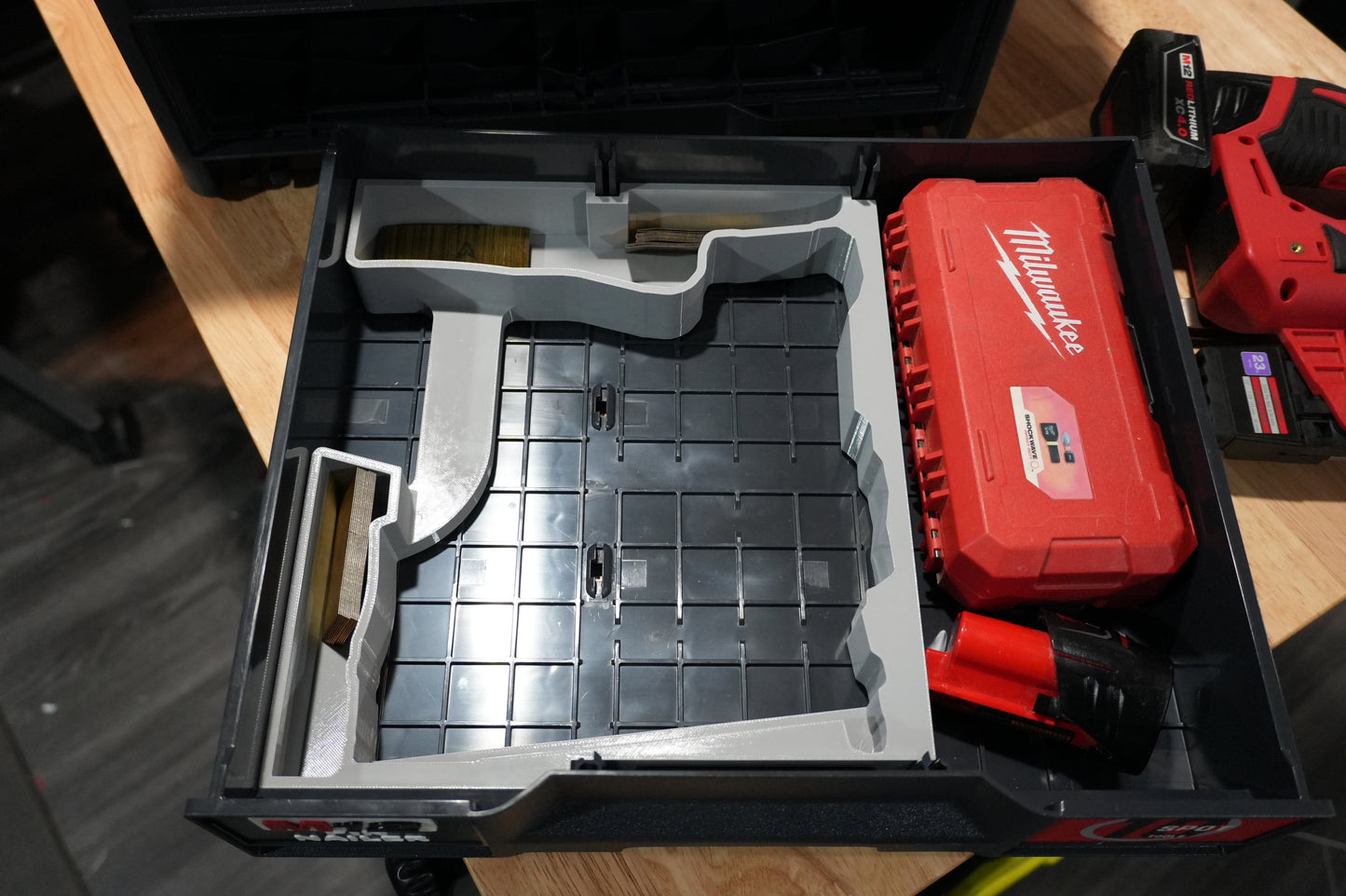 Systainer Drawer Insert for M12 Pin Nailer (SYS-MPN D)