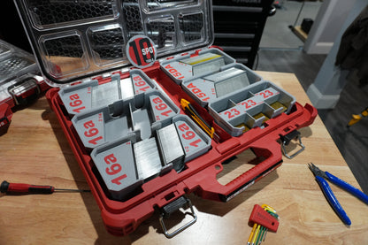 Packout Low Profile 15ga. DA short stick Finish Nail Caddies (LPNC15)