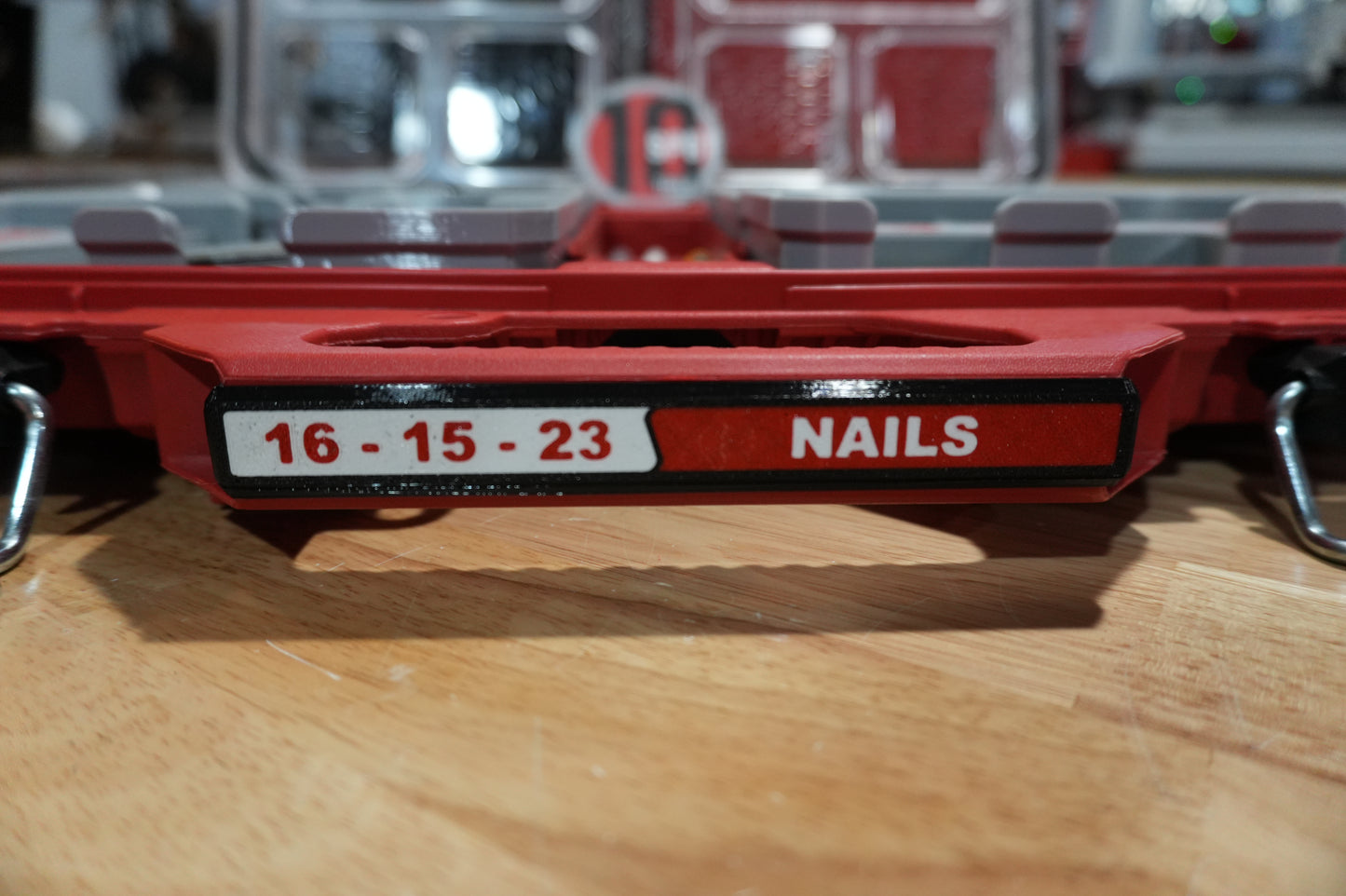 Packout Low Profile 15ga. DA short stick Finish Nail Caddies (LPNC15)