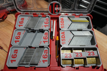 Packout Low Profile 16ga. Angled Finish Nail Caddies (LPNC16a)
