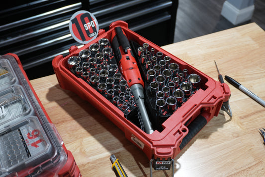 Packout Insert For M12 Extended Reach High Speed 3/8" Ratchet and 56-Piece Socket Set (MERSH HS)