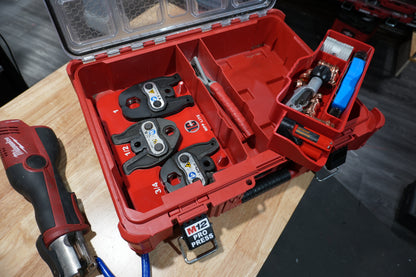 Packout Organizer Insert for M12 Pro Press Kit w/ 3 Jaws (MPP Lite)