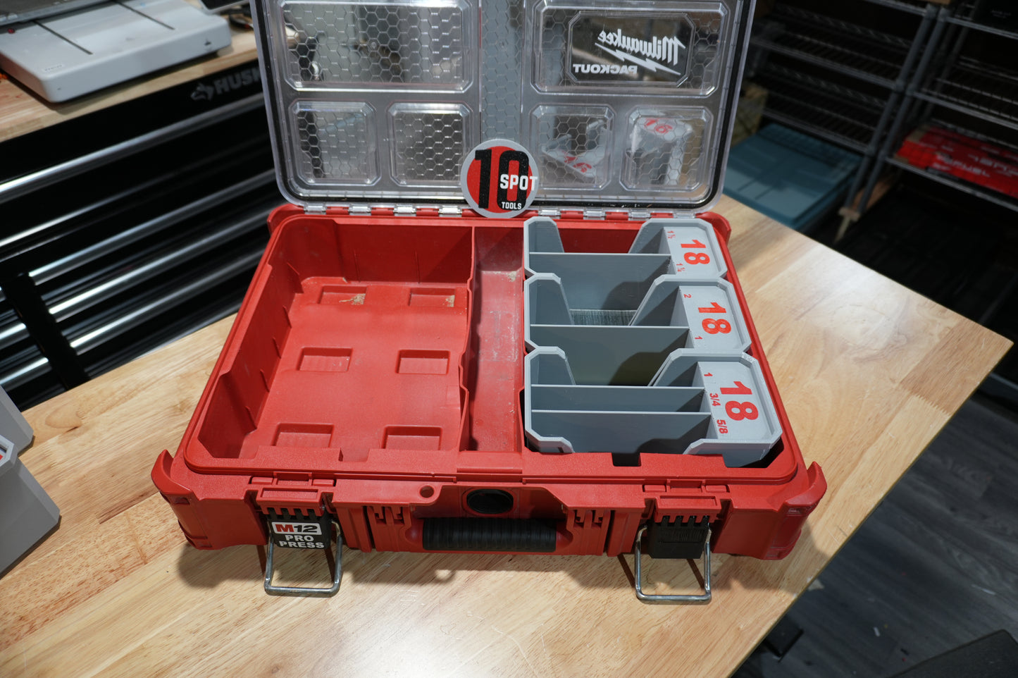 Packout Organizer 18ga. Brad Nail Caddies (NC18)