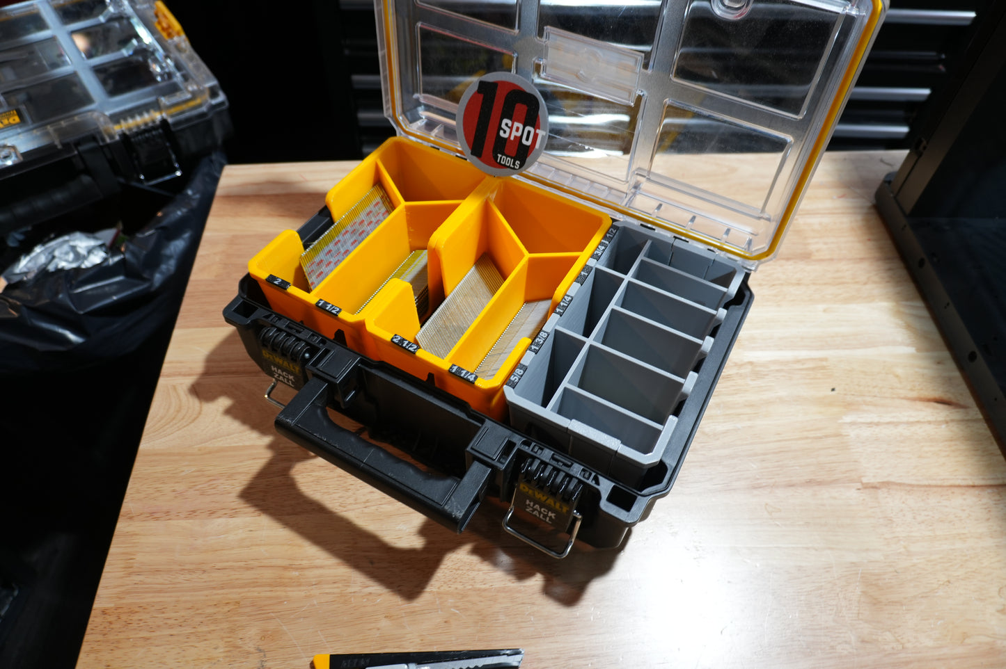 Tough System 2.0 Organizer 15ga. DA short stick Finish Nail Caddies (TSNC15)