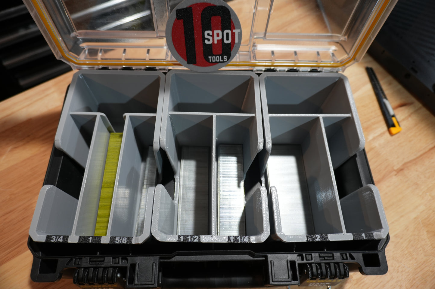 Tough System 2.0 Organizer 18ga. Brad Nail Caddies (TSNC18)