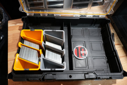 Tough System 2.0 Organizer 16ga. Angled Finish Nail Caddies (TSNC16a)
