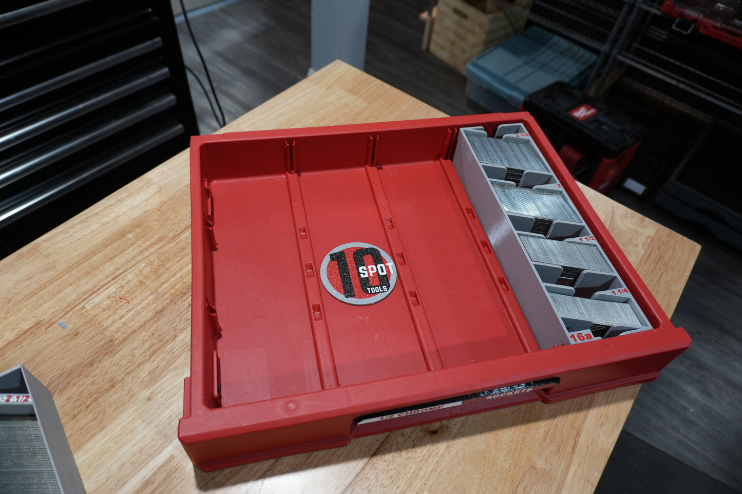 Packout Shallow Drawer 16ga. Angle Finish Nail Caddies (PD4NC16a)