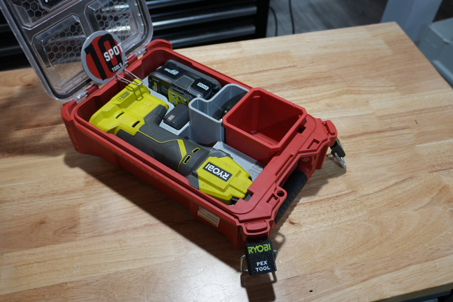 Packout Organizer Insert for Ryobi Pex Tubing Clamp Tool (RCT)