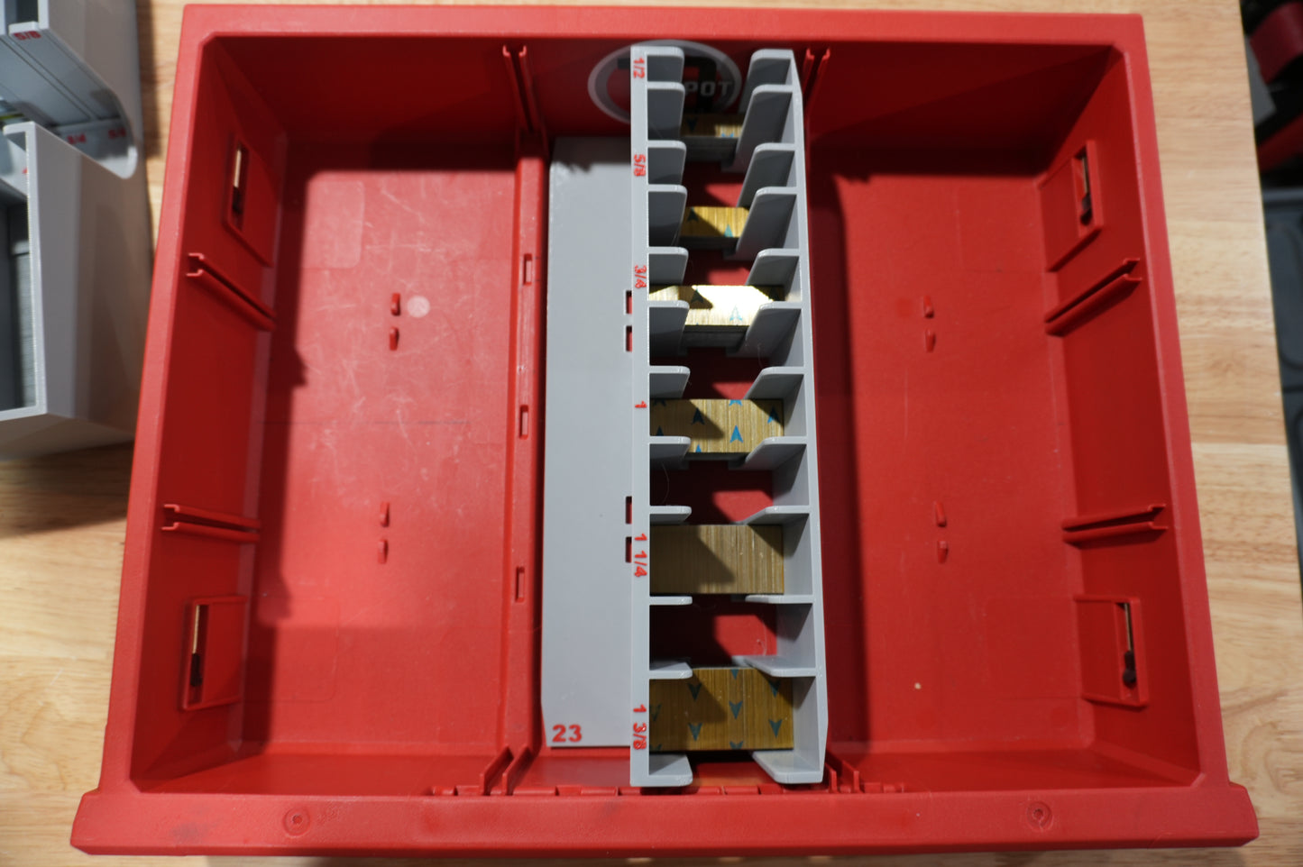Packout Medium Drawer 23ga. Pin Nail Caddy (PD3NC23)