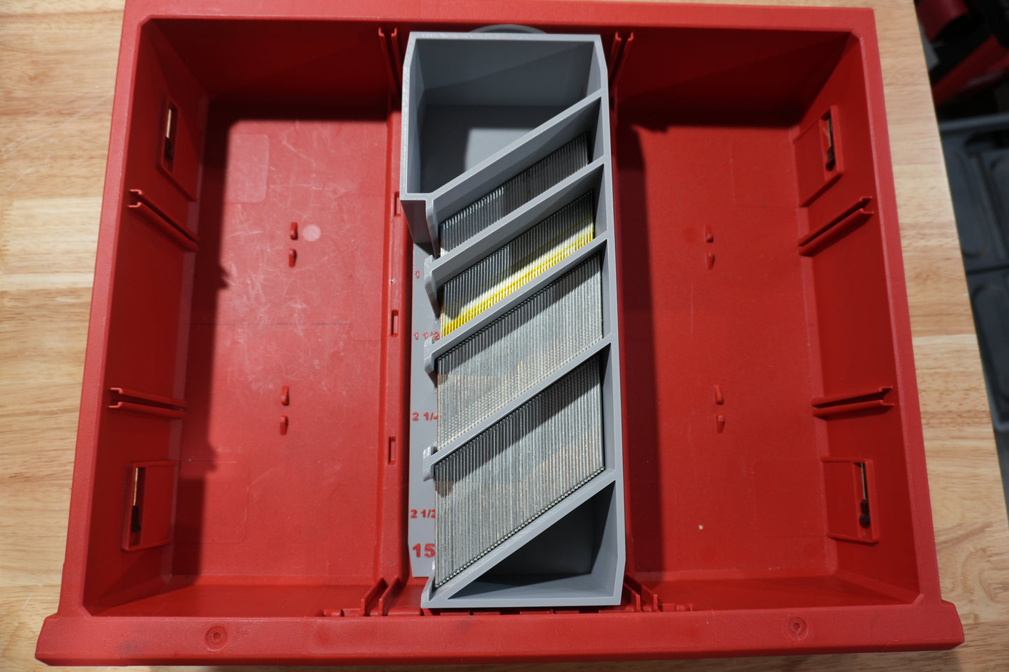Packout Medium Drawer 15ga. DA Nail Caddy (PD3NC15)