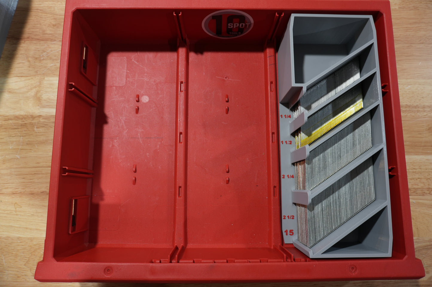 Packout Medium Drawer 15ga. DA Nail Caddy (PD3NC15)