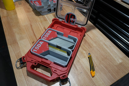 Packout Low Profile 15ga. DA short stick Finish Nail Caddies (LPNC15)