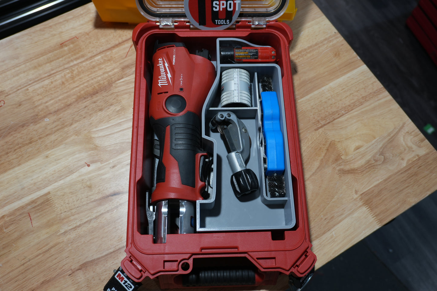 Packout Organizer Insert for M12 ONE KEY Pro Press Kit w/ Copper Press Rings (MPO-R)
