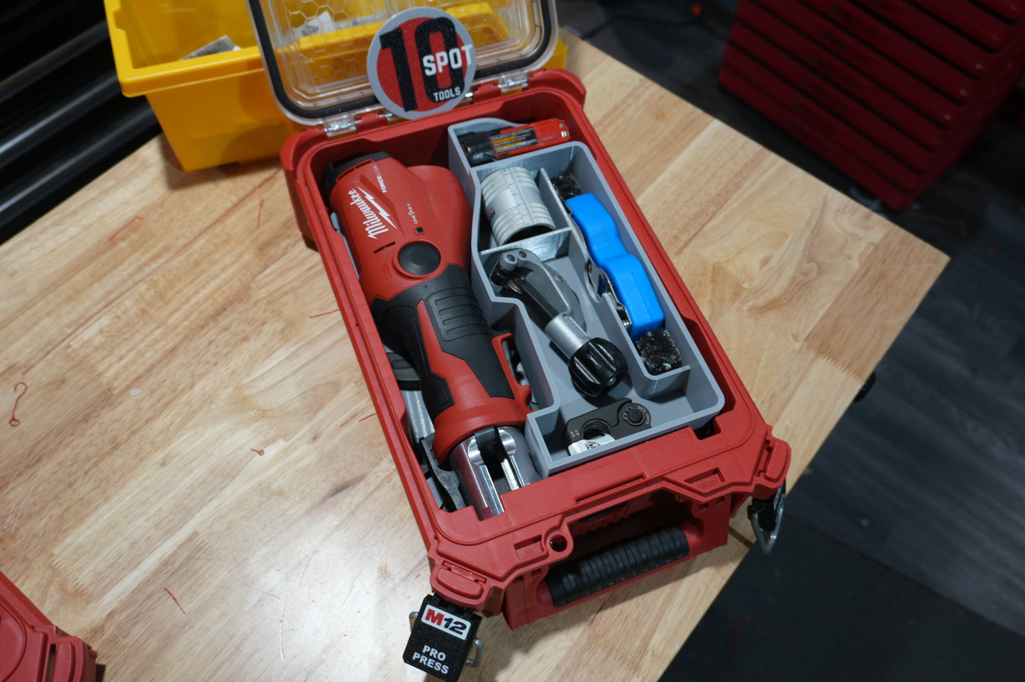 Packout Organizer Insert for M12 ONE KEY Pro Press Kit w/ Copper Press Rings (MPO-R)