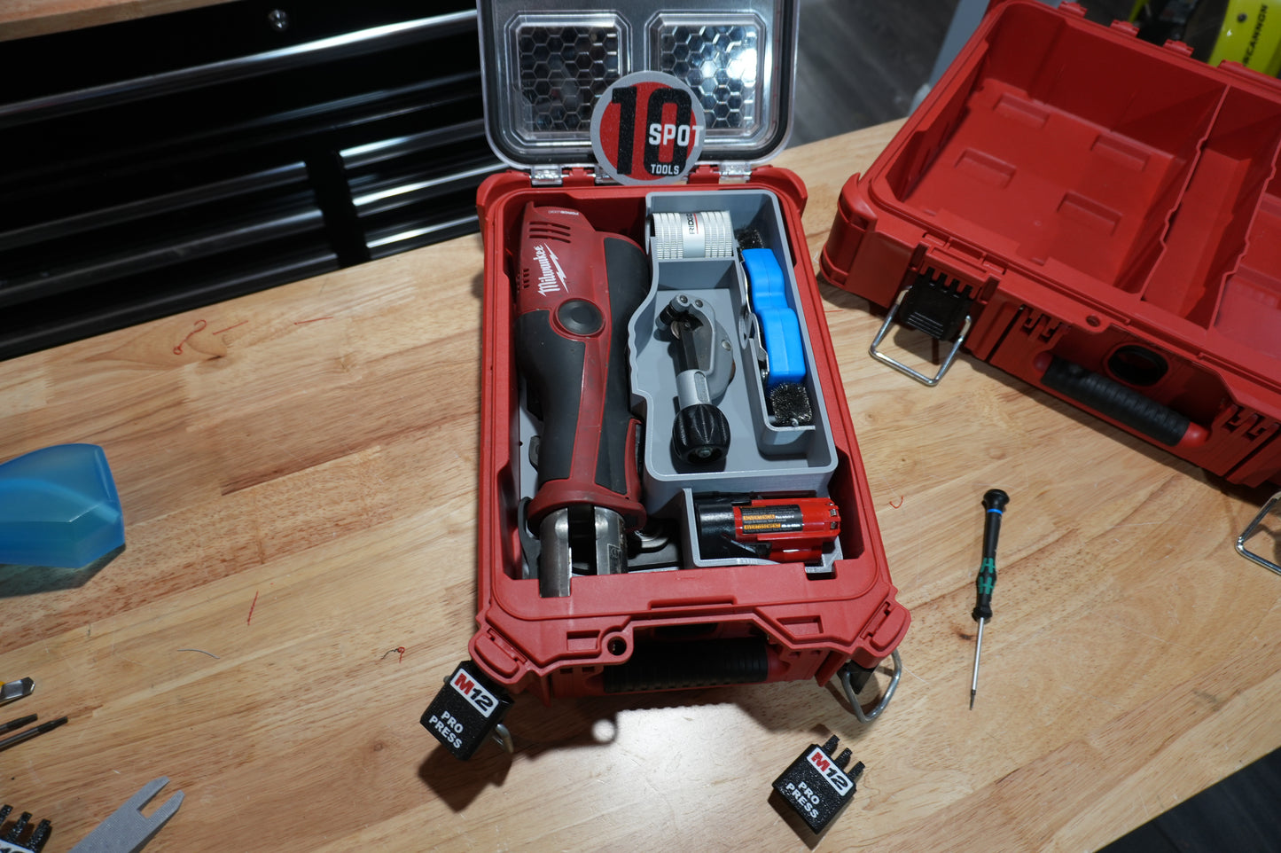 Packout Organizer Insert for M12 Pro Press Kit w/ Copper Press Rings (MPP-R)