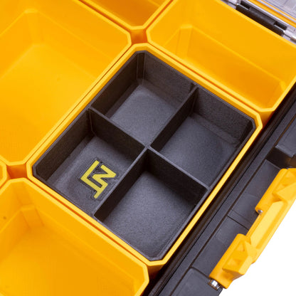 Stacking Divider Bins Large for Dewalt TOUGHSYSTEM 1.0 Organizer