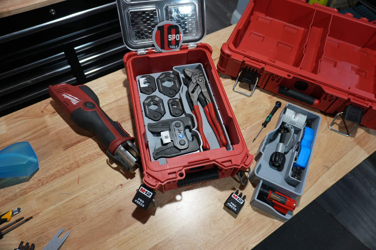 Packout Organizer Insert for M12 Pro Press Kit w/ Copper Press Rings (MPP-R)