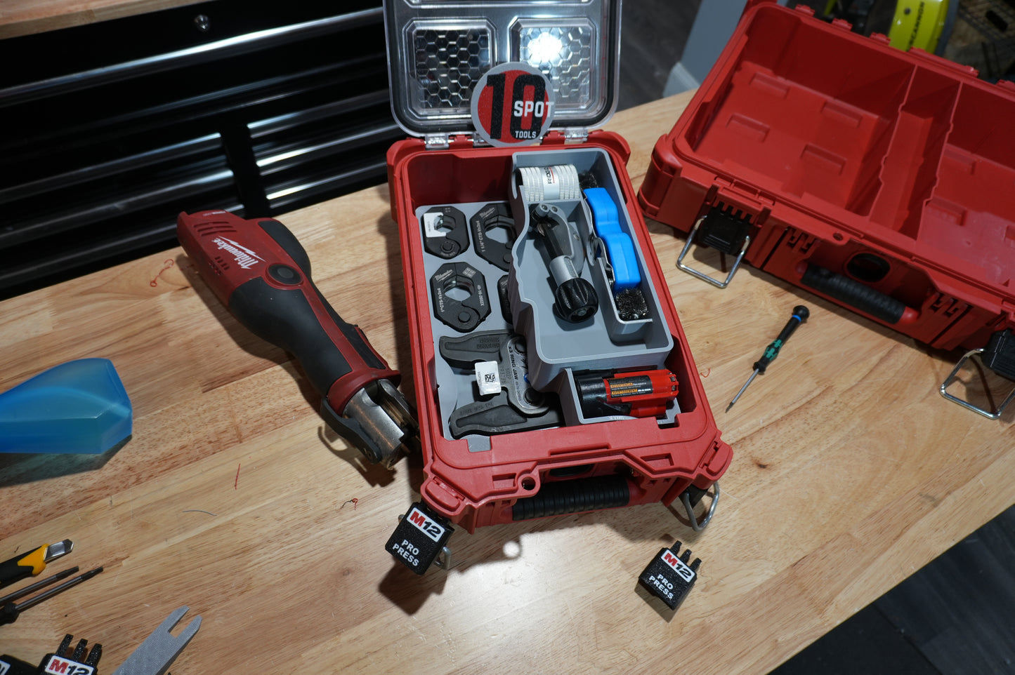 Packout Organizer Insert for M12 Pro Press Kit w/ Copper Press Rings (MPP-R)
