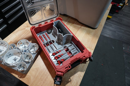 Packout Insert For Milwaukee 21-Piece Hole Saw Kit (MHS-21)