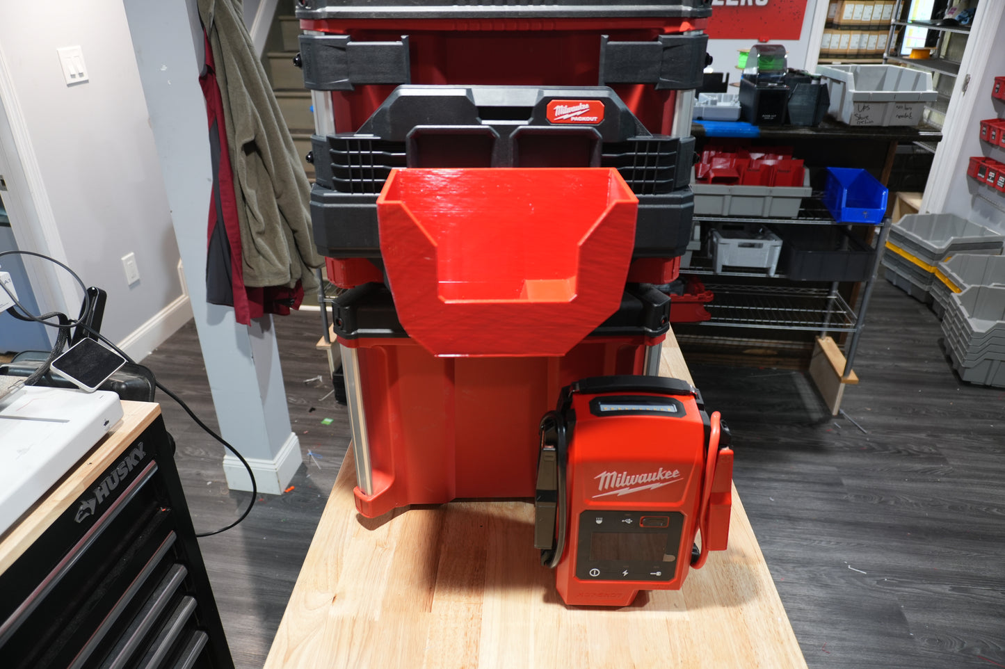 Packout Wall Plate Mount for M18 HOTSHOT Jump Starter (HJS WP)