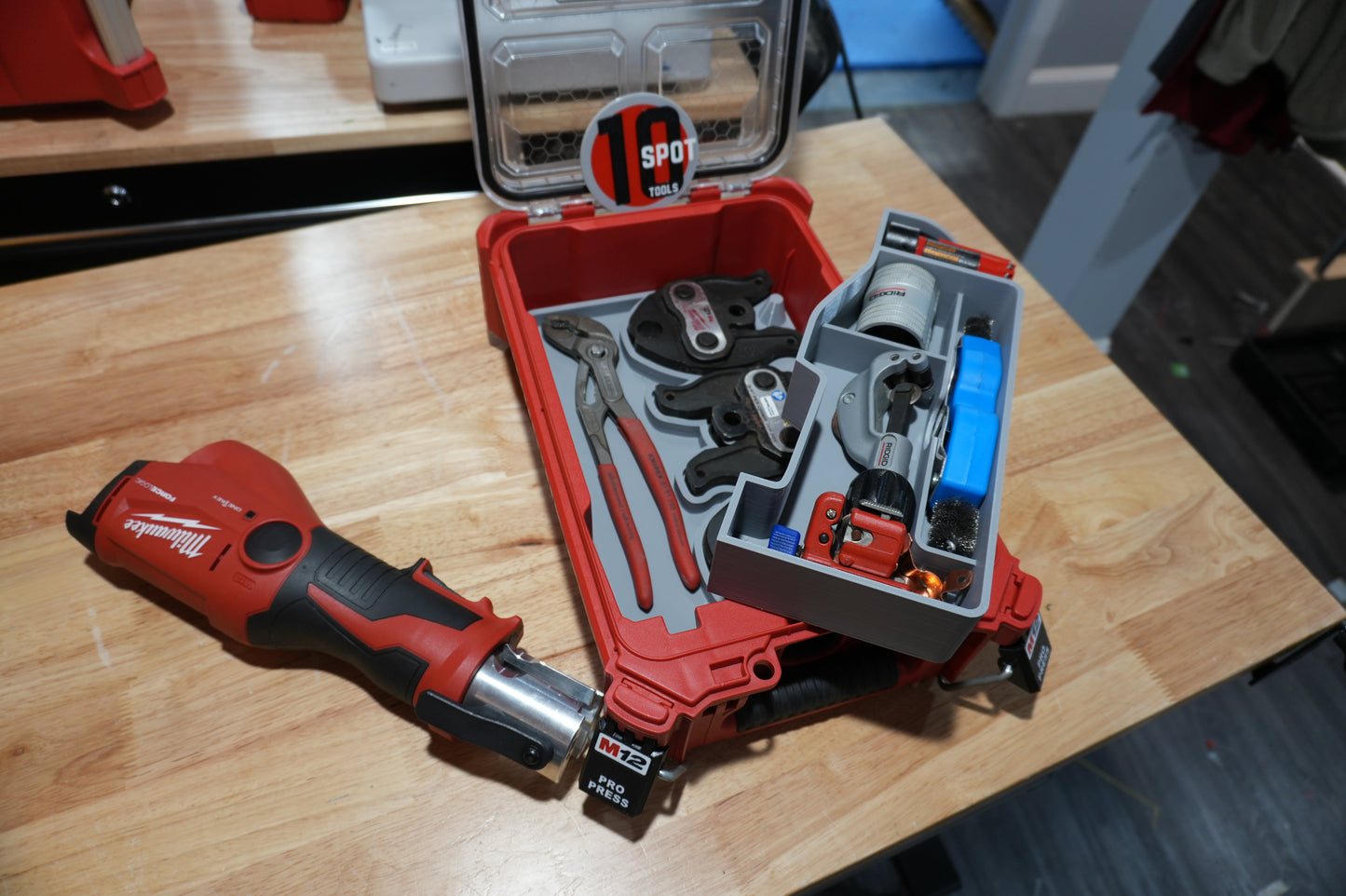 Packout Organizer Insert for M12 Pro Press Kit w/ Pex Jaws (MPOx)