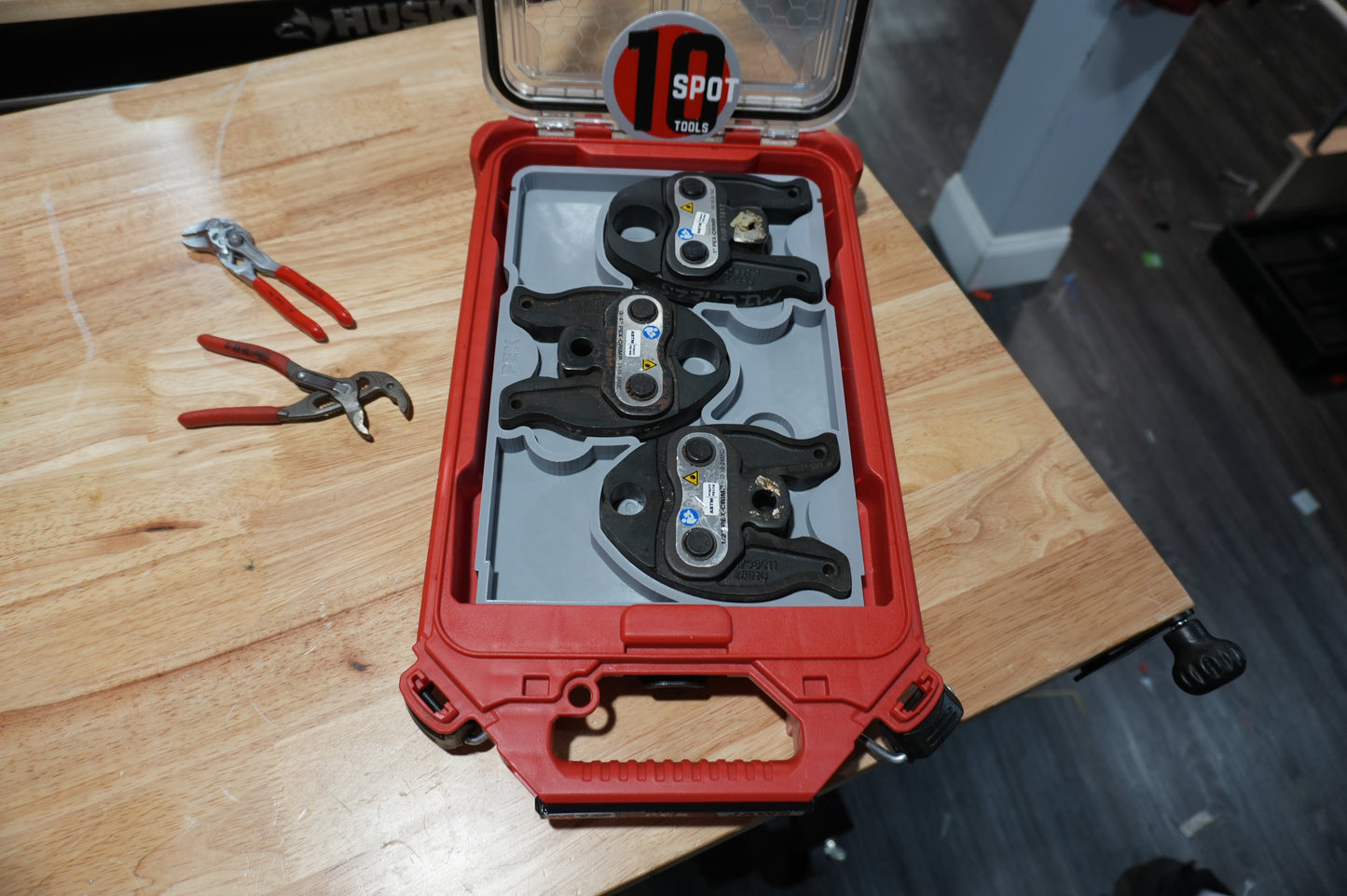 Packout Low Profile Organizer Insert for M12 PEX Jaws (MPxJ LP)