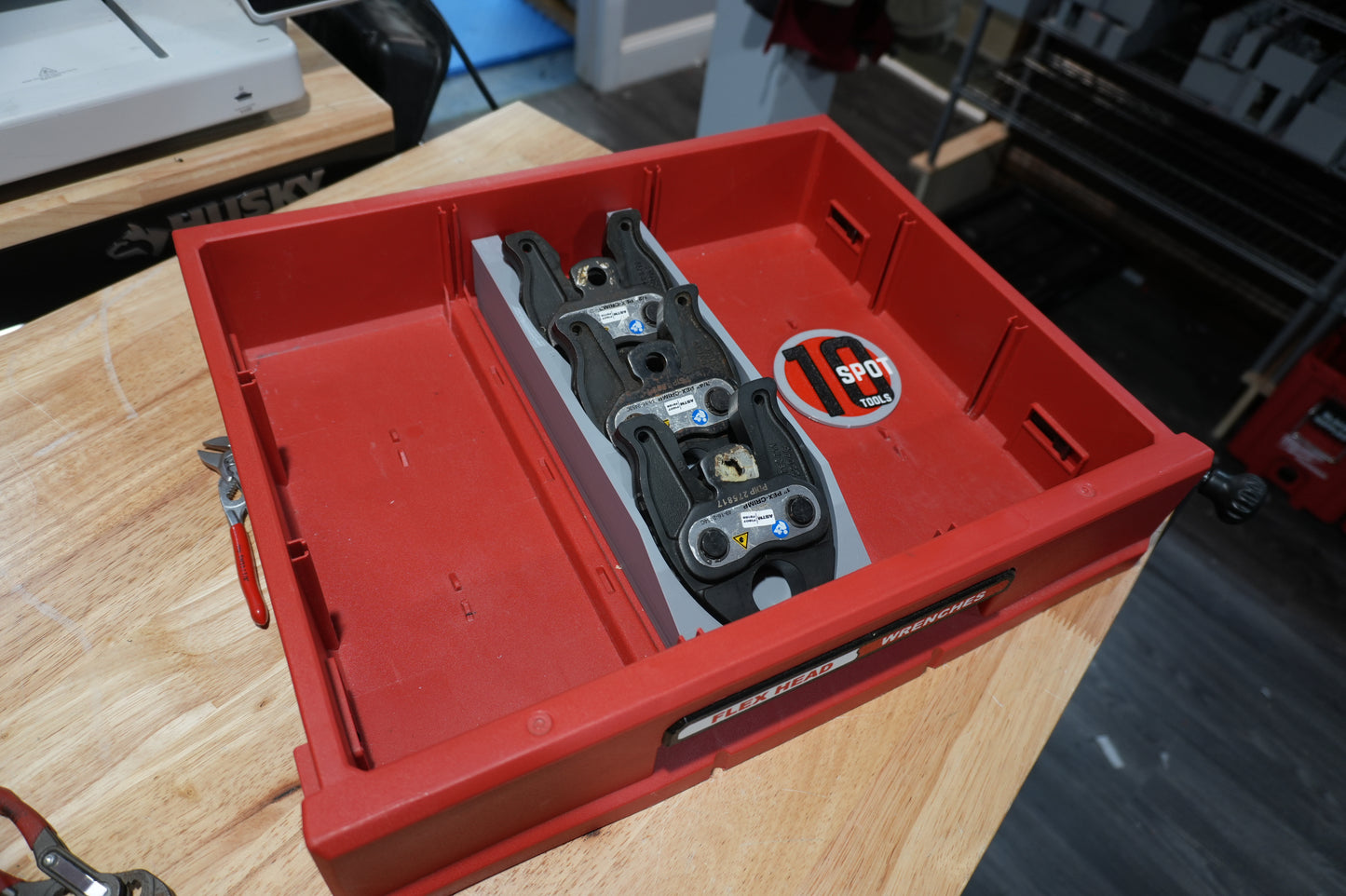 Packout 3-Drawer Insert for M12 PEX Jaws (MPxJ D)