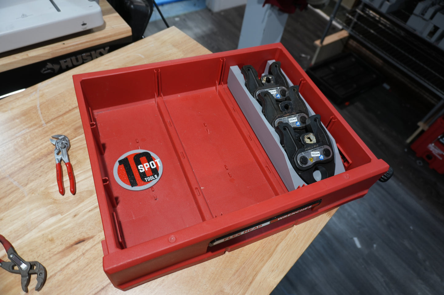 Packout 3-Drawer Insert for M12 PEX Jaws (MPxJ D)