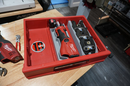 Packout 3-Drawer Insert for M12 PEX Jaws (MPxJ D)