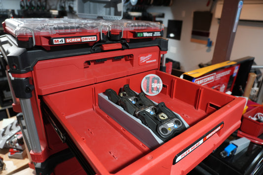Packout 3-Drawer Insert for M12 PEX Jaws (MPxJ D)