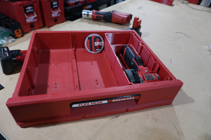 3-Drawer Packout Insert for M12 Band File by Milwaukee Dave (MDD-BF D)