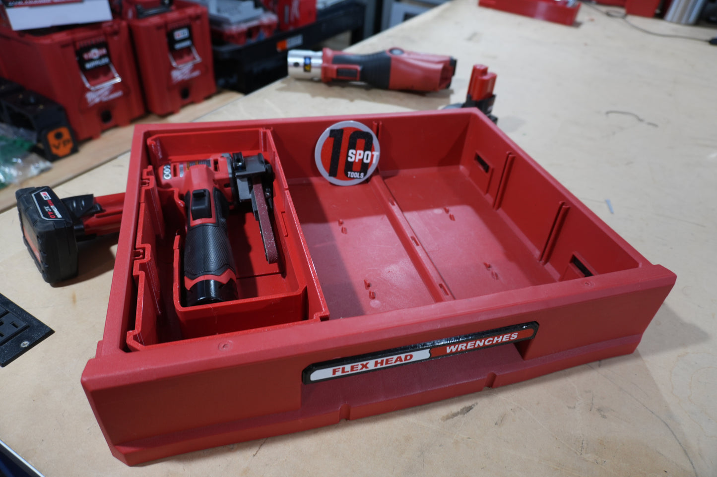 3-Drawer Packout Insert for M12 Band File by Milwaukee Dave (MDD-BF D)