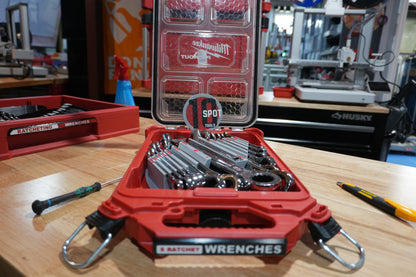 Packout Insert For SAE Ratcheting Combination Wrench Set (RCW-S)