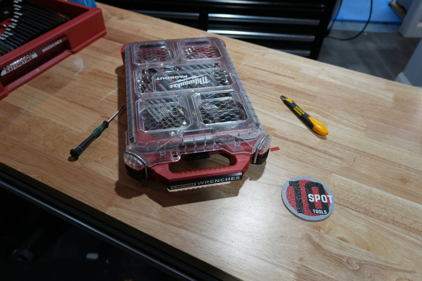 Packout Insert For SAE Ratcheting Combination Wrench Set (RCW-S)