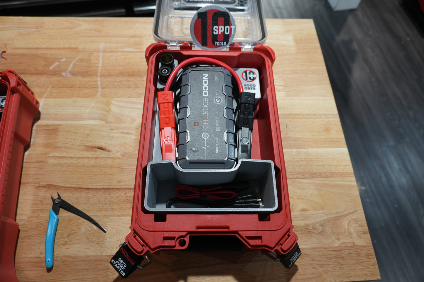 Packout Organizer Insert for NOCO Boost GB70 Jump Starter (NG7)