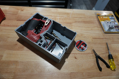 Packout Drawer Insert for M12 Installation Driver (JPD-ID) - Jonah Pope Design