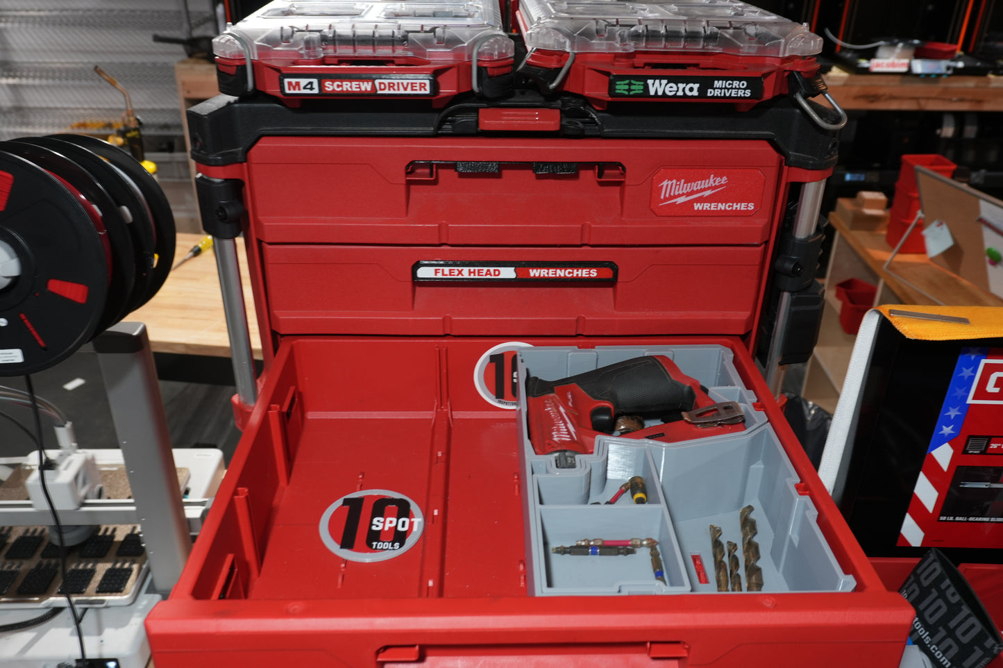 Packout Drawer Insert for M12 Installation Driver (JPD-ID) - Jonah Pope Design