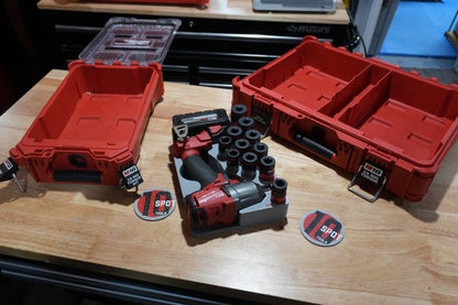 Packout Insert For M18 1/2" Mid-Torque Impact Wrench and Lug Nut Sockets (HWASH-2861) - Warehouse Deal GR 5