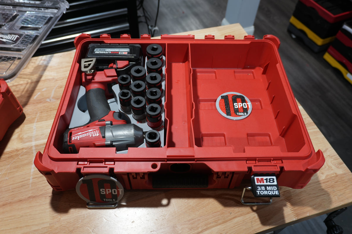 Packout Insert For M18 1/2" Mid-Torque Impact Wrench and Lug Nut Sockets (HWASH-2861) - Warehouse Deal GR 5