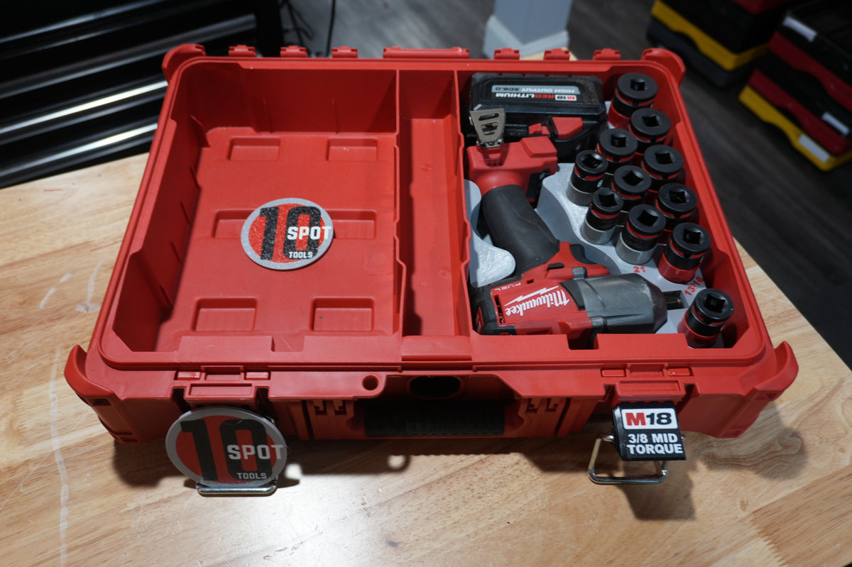 Packout Insert For M18 1/2" Mid-Torque Impact Wrench and Lug Nut Sockets (HWASH-2861) - Warehouse Deal GR 5
